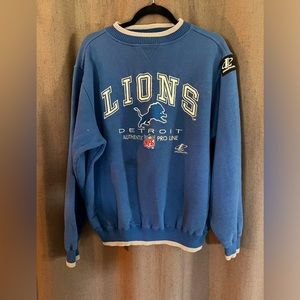 Vintage Detroit Lions, NFL sweater/crewneck